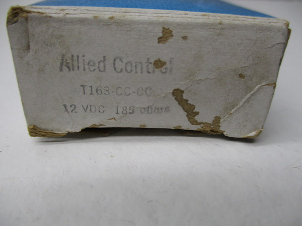 ALLIED CONTROL T163-CC-CC RELAY 12VDC NSMP