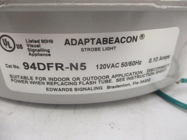 EDWARDS SIGNALING 94DFR-N5 120VAC 0.10A (RED) NSMP