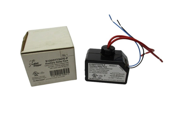 THE WATT STOPPER S120/277/347E-P AUXILIARY RELAY 20A 120/277VAC NSMP