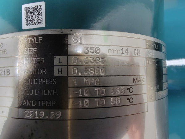 YOKOGAWA AXF350G-E2AL1L-CA11-21B/SCT 24VAC 0.2A NSMP