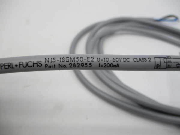 PEPPERL+FUCHS NJ5-18GM50-E2 282955 10-60VDC NSMP