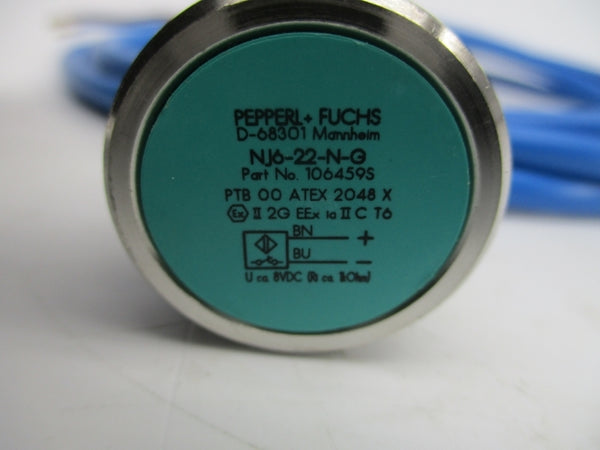 PEPPERL+FUCHS NJ6-22-N-G 106459S 8VDC NSMP