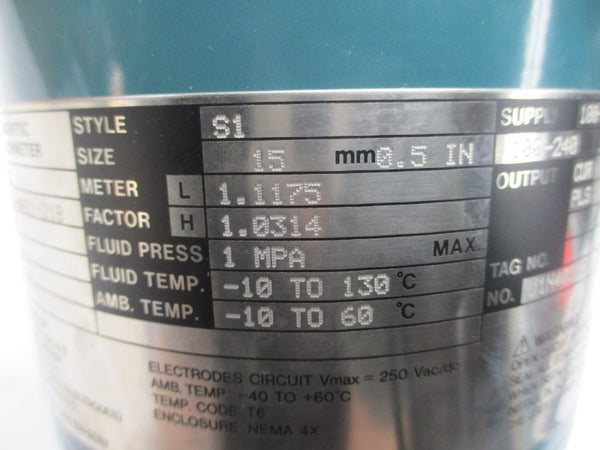 YOKOGAWA AXF015C-E1CE1L-AA11-21B/FF1/L2/YF268 100-240VAC 0.2A NSMP