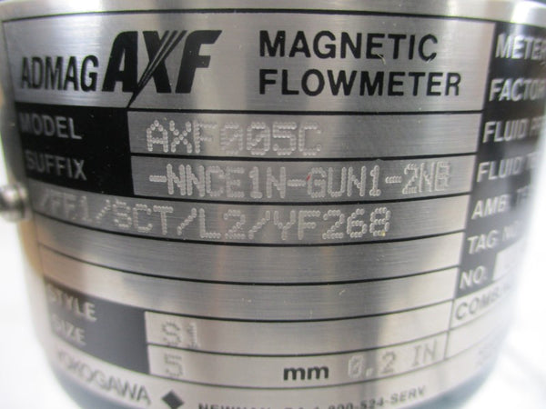 YOKOGAWA AXF005C-NNCE1N-GUN1-2NB/FF1/SCT/L2/YF268 NSMP