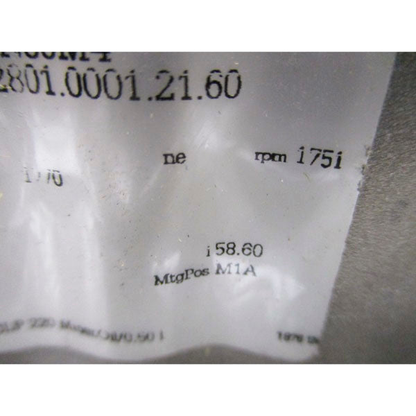 SEW-EURODRIVE KA37/TDRN80M4 230/460V 3.10/1.56A NSMP