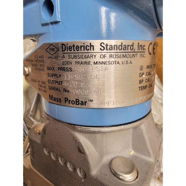 ROSEMOUNT MBF15S020HAMS0S0000FB4S0FB4S23A1ATXRA1 11-55VDC 15-800PSI NSMP