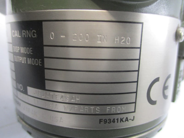 YOKOGAWA EJA110A-DMS4B-92EA/FF1/D1/K2 24VDC 2000PSI NSNP