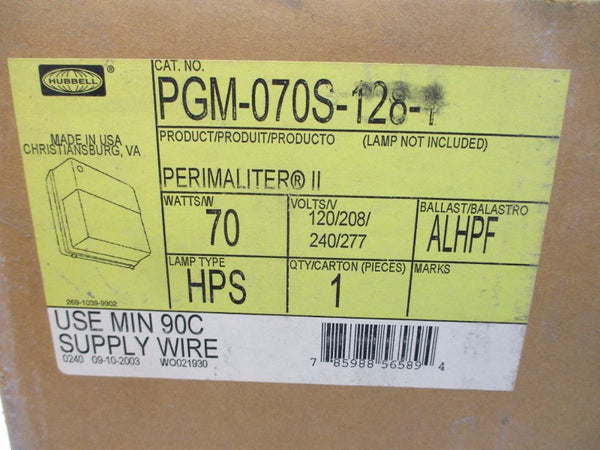 HUBBELL PGM-070S-128-1 277V 1.4A NSMP
