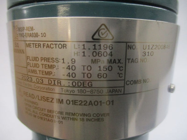 YOKOGAWA AXG050-CEFF2BA1AP212B-NNNNN/GRL 250V NSMP