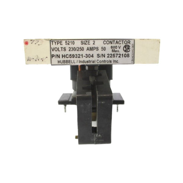 HUBBELL INDUSTRIAL CONTROLS 5210 HC59321-304 230/250V 50A (AS PICTURED) NSNP