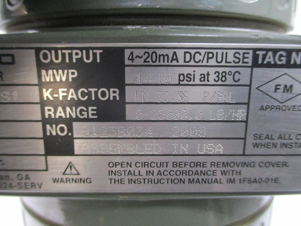 YOKOGAWA DY050-EBMBA4-2N/FF1/SCT 10.5-42VDC 1440PSI NSNP