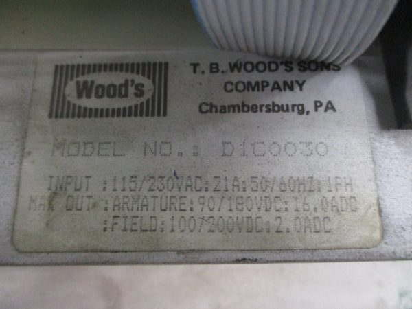 TB WOODS D1C0030 115/230VAC 21A UNMP