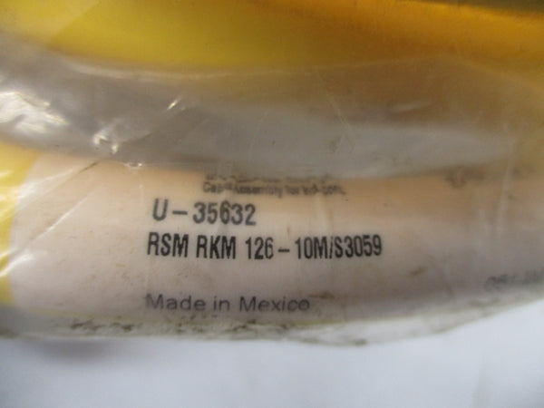 TURCK RSM RKM 126-10M/S3059 600V 7A NSMP