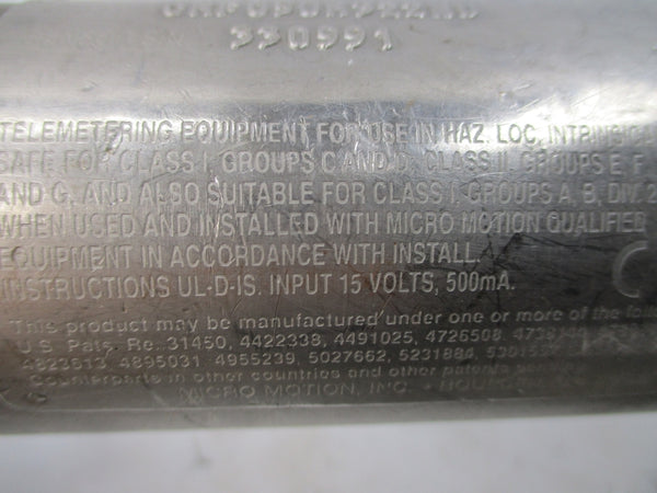 MICRO MOTION CMF050M322NU 15V 850PSI UNMP