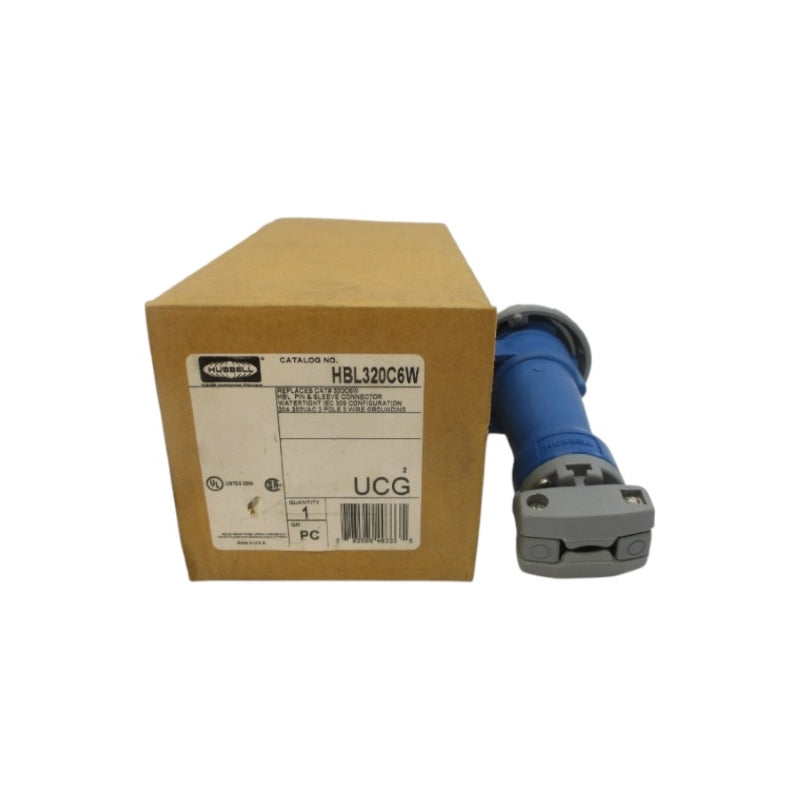 HUBBELL HBL2420AR Presa Industriale 250V 20A – Nuova, Senza Confezione – INDUSTRIAL MRO