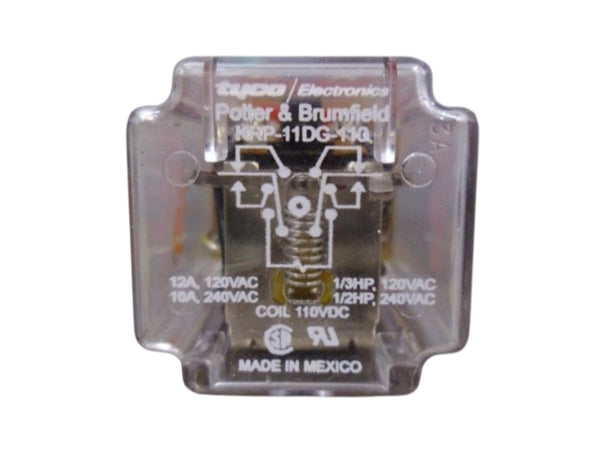 POTTER & BRUMFIELD KRP-11DG-110 RELAY 110VDC  UNMP