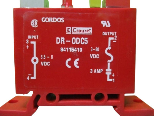 CROUZET DR-0DC5 RELAY DC SWITCHING DIN RAIL/PANEL NSNP
