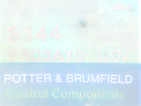 POTTER & BRUMFIELD PRD-3AY0-120 RELAY 120V  NSMP