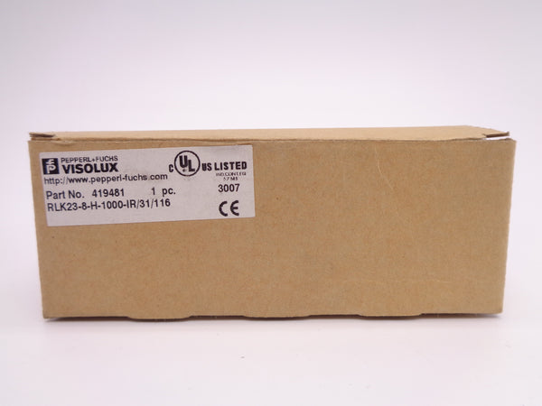 PEPPERL+FUCHS RLK23-8-H-1000-IR/31/116 419481 12-240VAC/DC NSMP