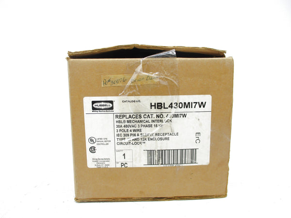 HUBBELL HBL430MI7W 480VAC 30A NSMP