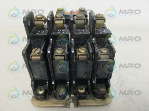 WARD LEONARD 447-9401-11 RELAY UNMP