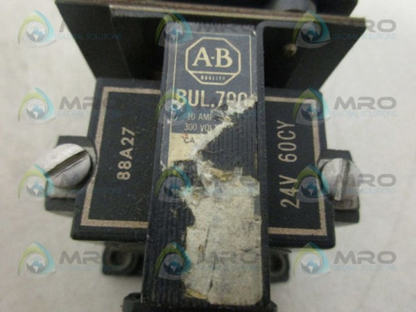 ALLEN BRADLEY 700-88A27 RELAY UNMP
