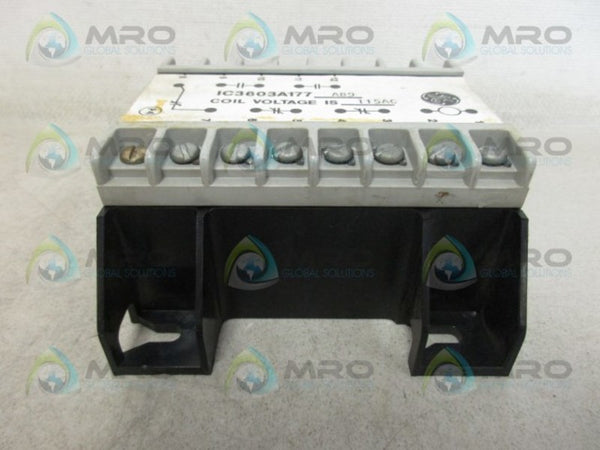 GENERAL ELECTRIC IC3603A177AB9 RELAY MODULE UNMP