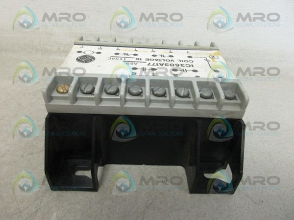 GENERAL ELECTRIC IC3603A177AB9 RELAY MODULE UNMP