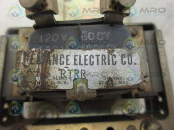 RELIANCE ELECTRIC A-4-RTRR CONTROL RELAY UNMP