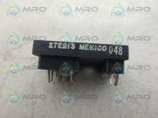 POTTER & BRUMFIELD 27E213 RELAY SOCKET UNMP