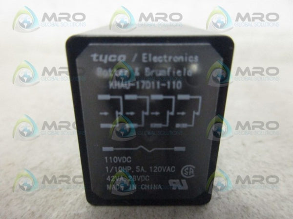 POTTER&BRUMFIELD KHAU-17D11-110 RELAY 110VDC UNMP