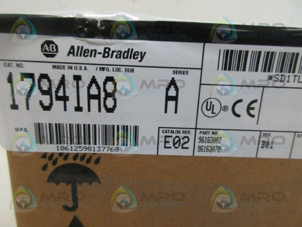 ALLEN BRADLEY 1794-IA8 SER. A DATE: 1998 NSFS