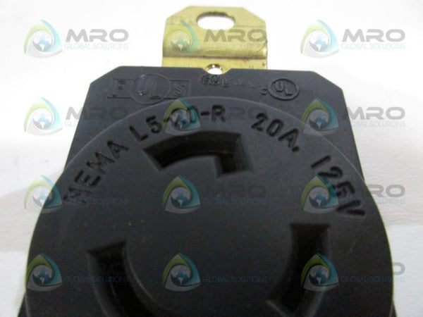 PASS & SEYMOUR L520-R RECEPTACLE NSNP