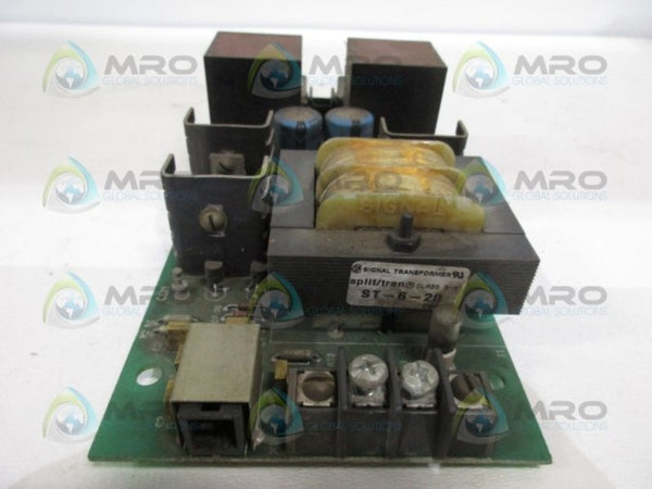 AJAX MAGNETHERMIC 72012A02 U-02-0784-07MK-A SINGLE CHANNEL AMP BOARD UNMP