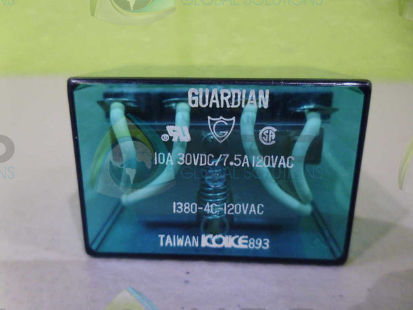 GUARDIAN I380-4C-120VAC RELAY NSNP