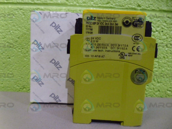PILZ PNOZX8P24VDC3N/O2N/C2SO SAFETY RELAY NSMP