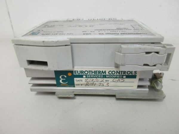 EUROTHERM TE10S25A/480V/HAC/ENG///96//00 SOLID STATE RELAY UNMP