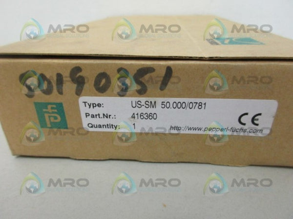 PEPPERL+FUCHS US-SM-50.000/0781 416360 SENSOR NSMP