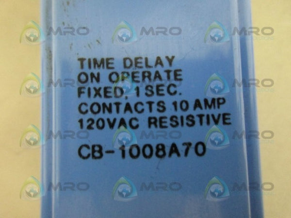 POTTER & BRUMFIELD CB-1008A70 TIME DELAY RELAY UNMP