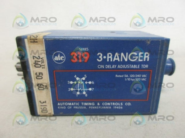 ATC SERIES 319 319D134R1C 240V TIME DELAY RELAY UNMP