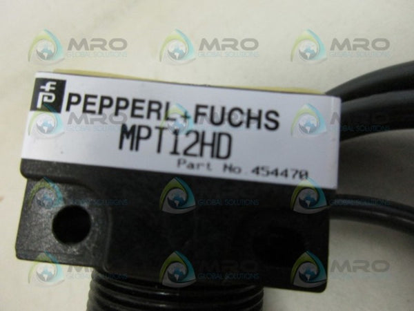 PEPPERL+FUCHS MPT12HD PHOTO AUTOMATION SENSOR NSNP