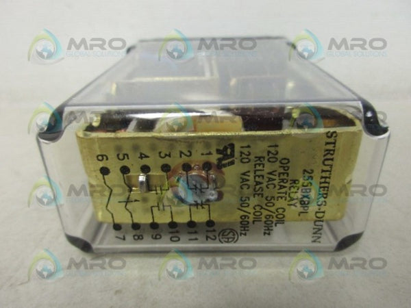STRUTHERS-DUNN 255BXBPL RELAY 120V NSMP