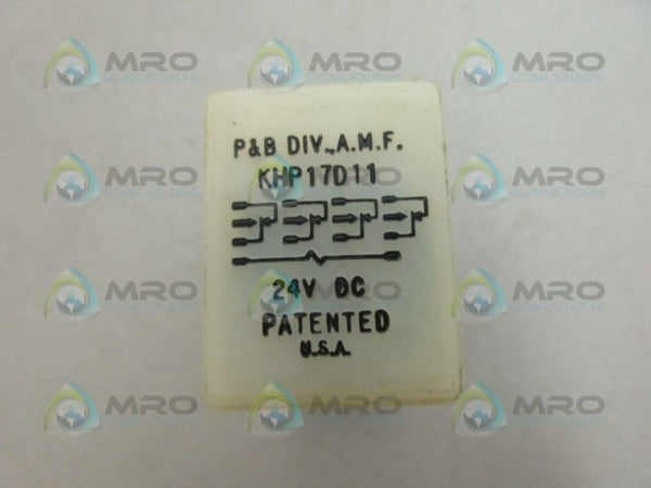 POTTER & BRUMFIELD KHP17D11 RELAY 24VDC UNMP