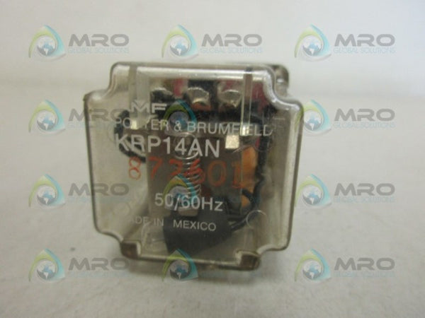 POTTER & BRUMFIELD KRP14AN RELAY 24V UNMP
