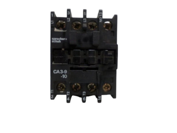 SPRECHER+SCHUH CA3-9C CONTACTOR w/ RELAY UNMP
