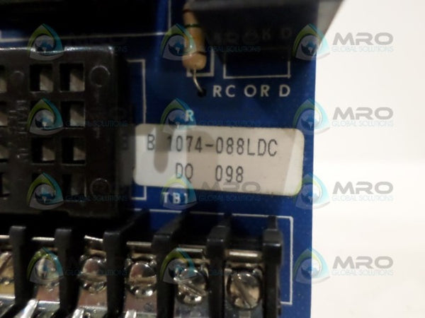CONTROL TECHNIQUES 1074-088LDC RELAY MODULE BOARD NSNP