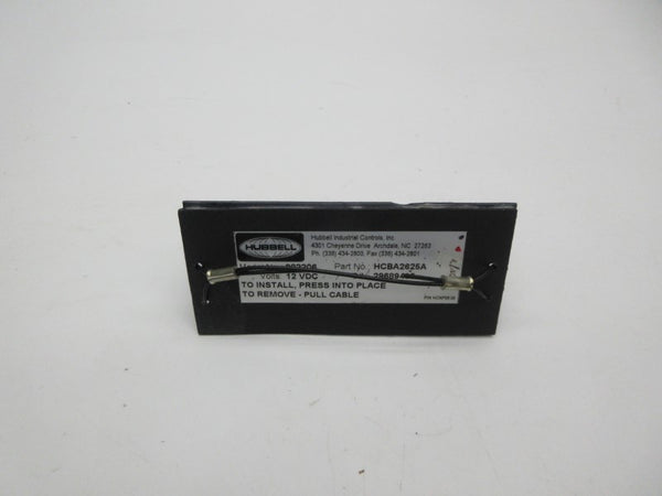 HUBBELL HCBA2625A 922206 12VDC UNMP