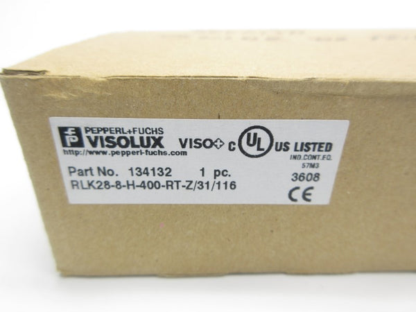 PEPPERL+FUCHS RLK28-8-H-400-RT-Z/31/116 134132 12-240VAC/DC NSMP