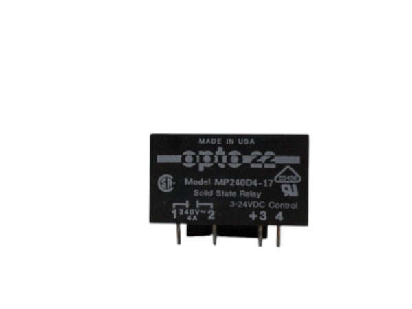 OPTO 22 MP240D4-17 SOLID STATE RELAY 3-24VDC UNMP