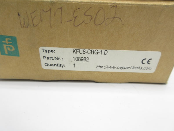 PEPPERL+FUCHS KFU8-CRG-1.D 108982 253V 2A NSNP